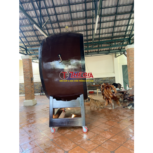 Trống chùa đường kính 2m2
